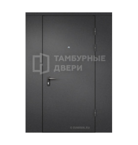 Дверь нестандартная антивандальные области с перегородкой 2 мм металла усилена ТД-42